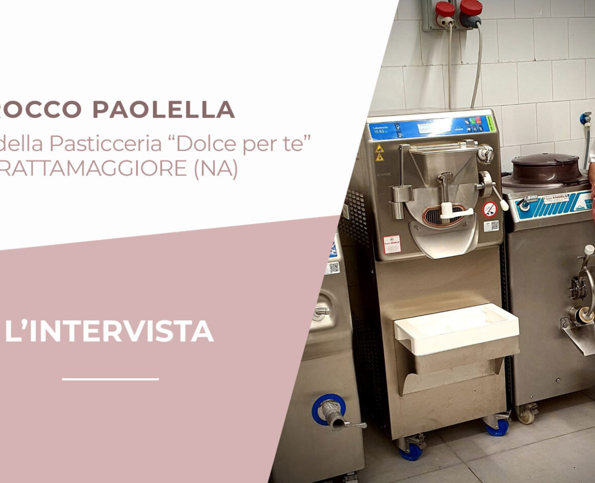 Rocco Paolella sceglie Carpigiani per la nuova gelateria: una garanzia per i nostri clienti